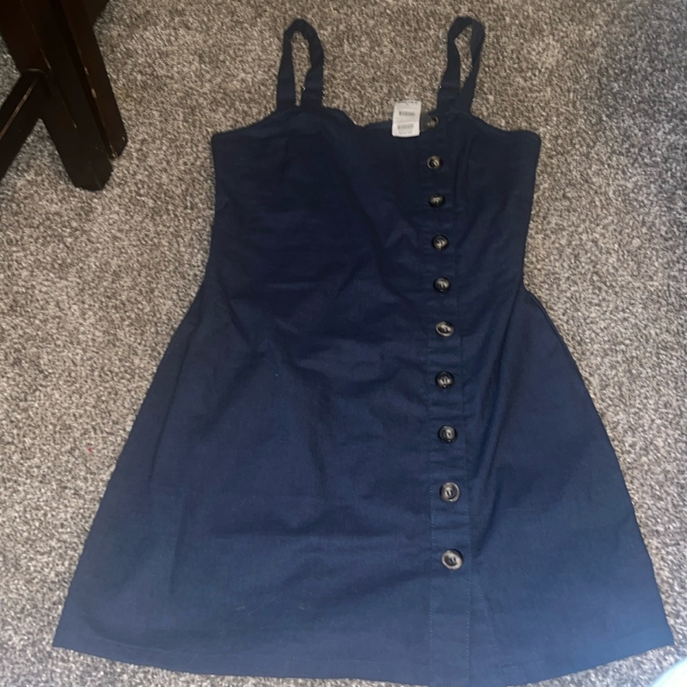 Blue dress